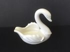 Vintage HULL White Swan Art Pottery #815- Ring/Trinket/ Succulent Planter