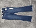 NEW Denizen by Levi's Women's  Size 4 Bootcut Jeans Blue Cotton Blend Zip Solid