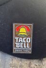Taco Bell 70s - 80s Tie Lapel Pin Mild Fire Hot Sauce  Cap Live Mas Vintage Rare