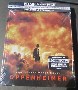 Oppenheimer 4K UHD/Blu-ray + Digital Steelbook  -  BEST PICTURE WIN