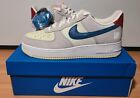 Size 9.5 Nike Air Force 1 Low - White - Undefeated 5 On It - DM8461 001