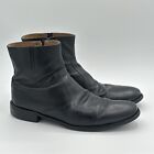 Florsheim Imperial Boots Mens 12 D Black Leather Chelsea Boot Classic Hipster