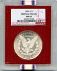 1880-S $1 Morgan Dollar Redfield HOARD S$1 NGC MS63