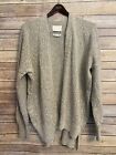 Lauren Manoogian Open Front Lightweight Cotton Relaxed Sweater Size 2 Large