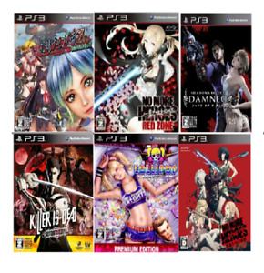 NO MORE HEROES SHADOWS OF THE DAMNED Lollipop Chainsaw Onechambara etc.PS3