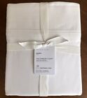 Pottery Barn 700-Thread-Count Sateen SHEET SET,  White Size Queen, W/$249.00 Tag