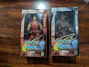 Capcom VS. SNK 2 Millionaire Fighting 2001 Ken & Akuma Street Fighter Figures