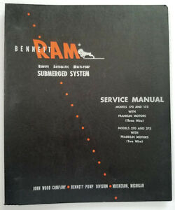 Bennett - Ram Models 170/173/270/273 Submerged Gas Pumps Original Service Manual