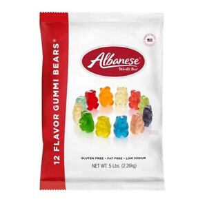 Alabnese Gummy Bears 5 LB Bag Gummi Bears (FREE SHIPPING)
