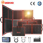 Dokio 100w 200w 300w Portable Foldable Solar Panel for RV/Power station/Camping