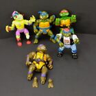 VTG Lot 5 TMNT Teenage Mutant Ninja Turtles Action Figures-3”-Mirage '80's/'90's