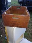 Antique LG Primitive Dovetailed General Store Crate St Patty Day Milwaukie Or
