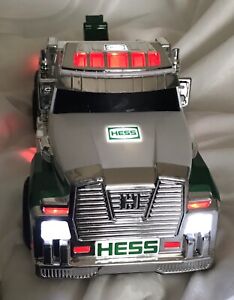 2019 Hess Toy Tow Truck Rescue Team Lights & Sounds Works Great, Tow Truck Only