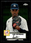 2021 Topps Chrome Platinum Anniversary  350 Luis Severino  New York Yankees