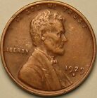 1929 D - Lincoln Wheat Penny - G/VG