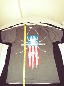 MY CHEMICAL ROMANCE American Flag DANGER DAYS 2010 NEW Extra Small XS T-Shirt