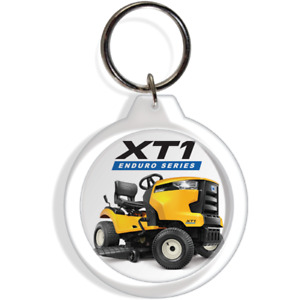Cub Cadet XT1 garden farm tractor keychain keyring Yard Lawn Mower Part Fob