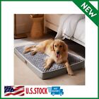 Orthopedic X Large Dog Bed, Chew Proof Dog Bed for Large 42 X 30 X 4 Inch Grey