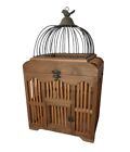 Melrose Wooden Decorative Bird Cage 20