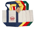 Individual Trader Joe’s Mini Canvas Tote Bag - NEW With Tags - 3 Colors Avail