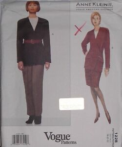 Vogue Dress Pattern 1228 Anne Klein size 18-20-22