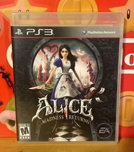 Alice: Madness Returns (Sony PlayStation 3, 2011) Complete