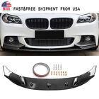 Carbon Fiber Front Bumper Splitter Lip For 2011-2016 BMW F10 5 Series M Sport (For: More than one vehicle)