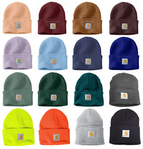 CARHARTT Authentic A18 Watch Hat, Cap, All Colors in stock One Size, Knit Beanie