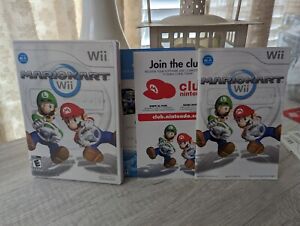 Mario Kart Wii (Nintendo, 2008) CIB Complete w/ Manual Tested And Working