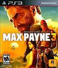 Max Payne 3 - PlayStation 3, Brand New