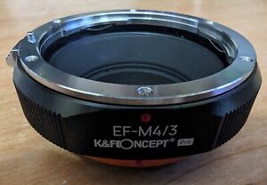 K&F Concept Pro Adapter EF-Micro 4/3rds (M43)