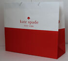 Kate SPADE Shopping Paper Gift Bags - Red & White 18.5