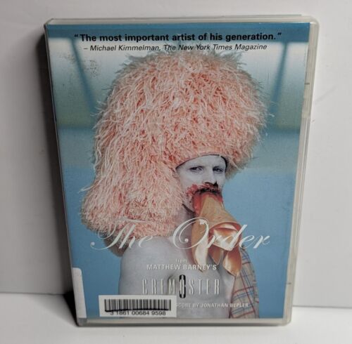 The Order - From Matthew Barney's Cremaster Cycle 3 DVD ART MUSIC OOP RARE