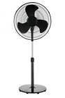 18-inch Oscillating 3-Speed Pedestal Fan with Tilt Adjustable Fan Head, Black