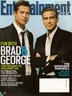 Brad Pitt George Clooney Entertainment Weekly Jun 2007 Oceans 13 Maroon 5 Barker