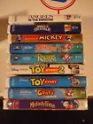 Lot Of 9 Disney VHS Movies