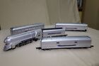 American Flyer 5 pc. Silver Bullet Train Set S gauge tested and runs