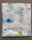 Whales Baby Muslin Swaddle Blanket Infant Boys