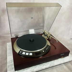 DENON DP-55L quartz Direct Drive Turntable Record Player Working From Japan Used