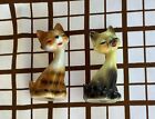 New ListingVintage Ceramic Kitchy Kittens Cats Kitties Pair Japan Set of TWO