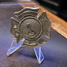 Vintage Early Obsolete Waynesboro Pa Fire Department Badge #1 Chief?