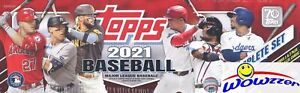 2021 Topps Baseball EXCLUSIVE 665 Card HOBBY Factory Set-5#d FOILBOARD PARALLELS