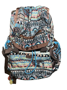 sakroots womans backpack  wanderlust boho peace design
