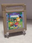 Bart Simpson's Escape from Camp Deadly for the Nintendo Game Boy- Tested!