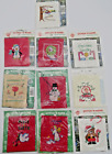 VTG Stitch 'N Hang Counted Cross Stitch Mini Christmas Ornament Kits Lot Of 10