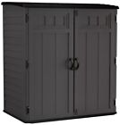 Suncast Extra Large Vertical Outdoor Storage Garden Shed 6' x 4' x 6'