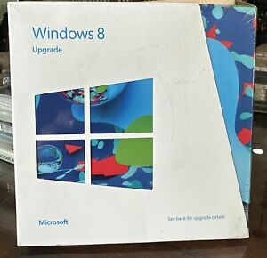 BRAND NEW SEALED Windows Win 8 32/64 Bit Enlgish VUP DVD Upgrade 3ZR-0001
