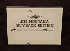 2021 Leaf Joe Montana Buyback Edition Hobby Box Factory Sealed ~NEW~
