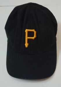 Pirates Pittsburgh Pennsylvania Hat Black Unisex Youth Length 6