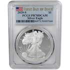 2020 S American Silver Eagle PR 70 DCAM PCGS First Day SKU:IPC5125